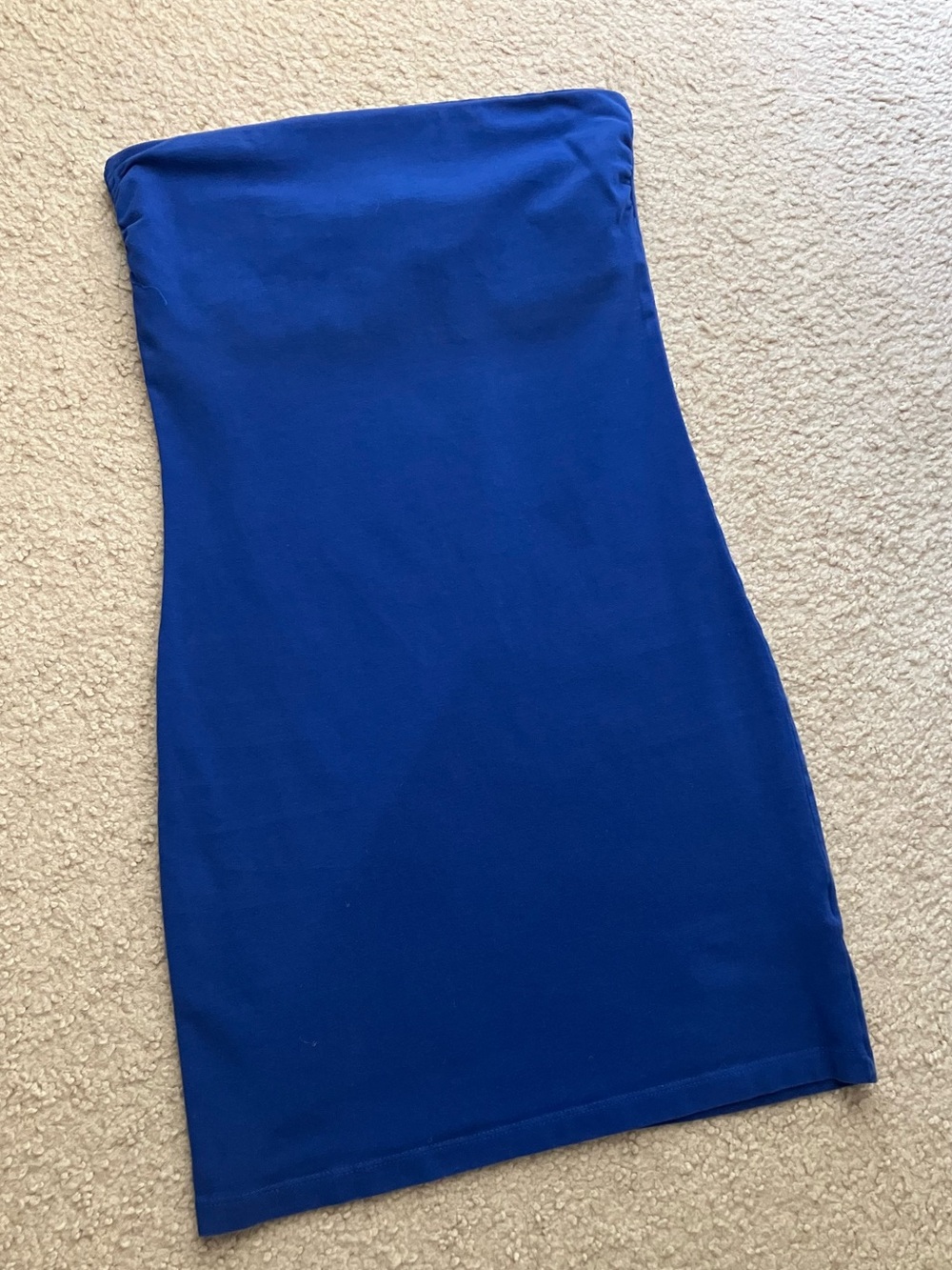 H&M blue tube top mini dress 💙